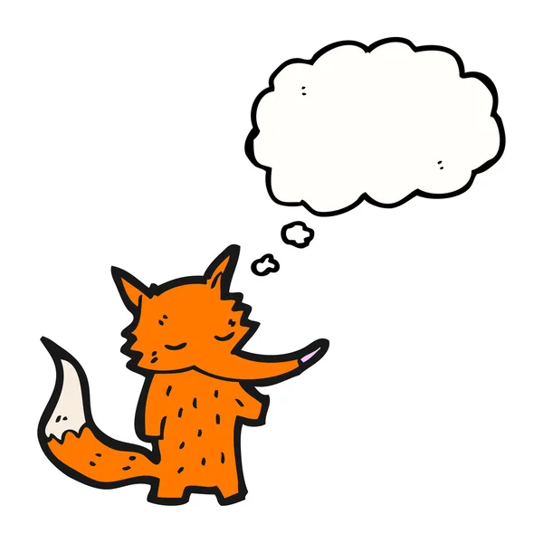 Malá liška — Stockový vektor