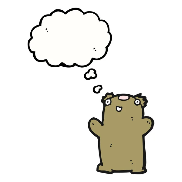 Плюшевий ведмедик — стоковий вектор