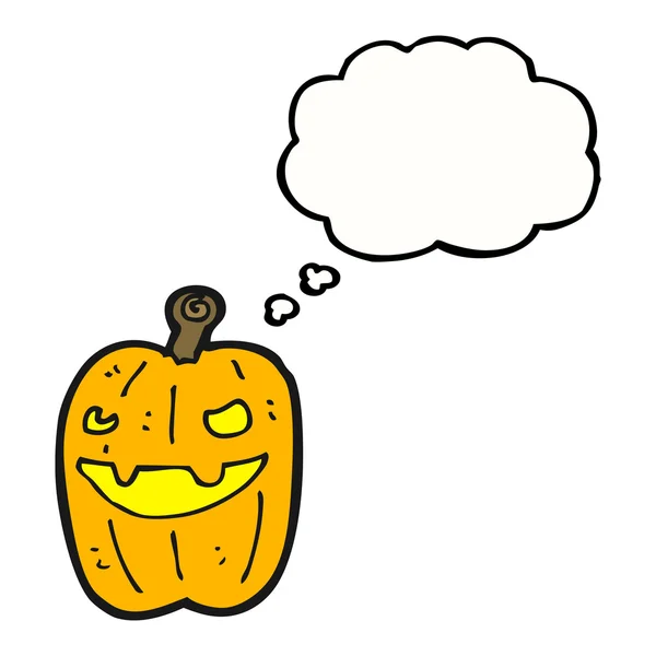 Calabaza de Halloween — Vector de stock