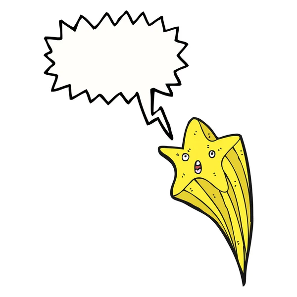Падающая звезда — стоковый вектор
