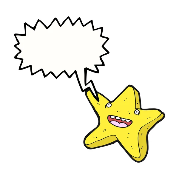 Mluví hvězda — Stockový vektor