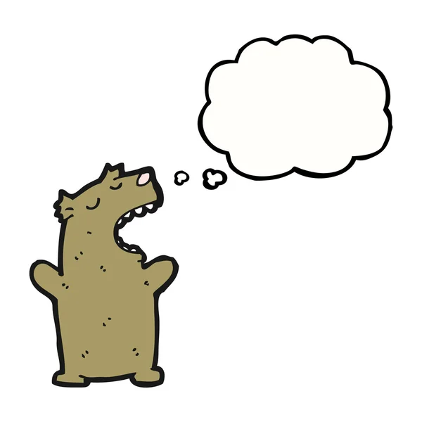 Roztomilý medvěd — Stockový vektor