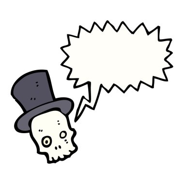 Funny halloween kafatası