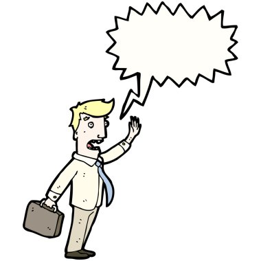 tipo de oficina gritando