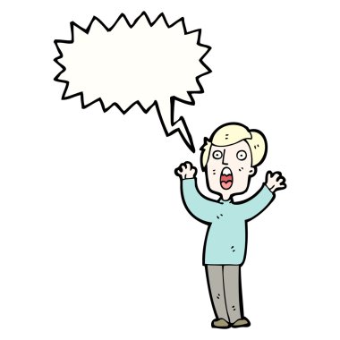 dehşete adam çığlık çığlığa