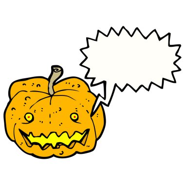 Spooky halloween balkabağı