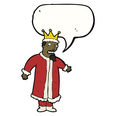 Kral ile konuşma balonu