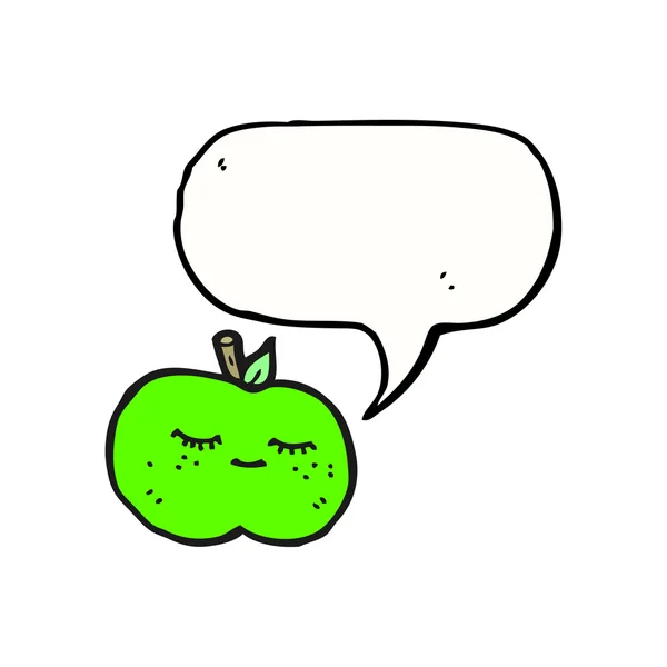 Bonita manzana — Archivo Imágenes Vectoriales