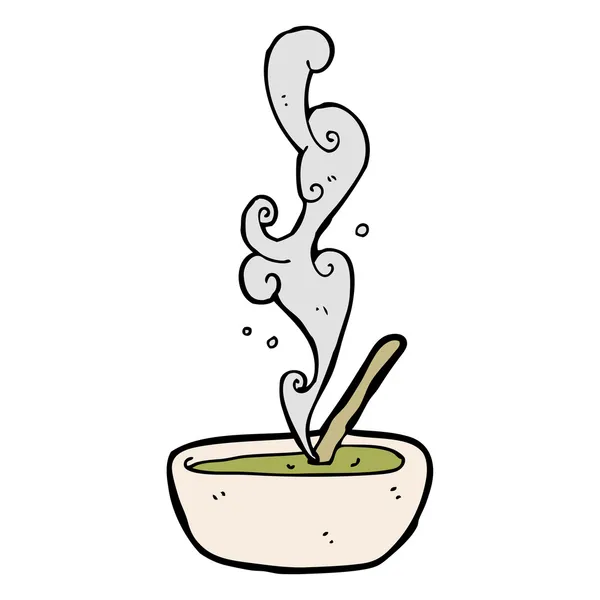 熱々 のスープ — ストックベクタ