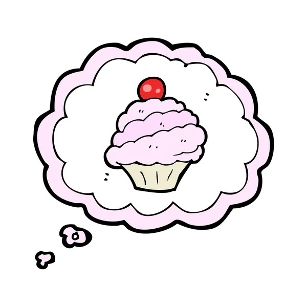 Cup-cake symbool — Stockvector