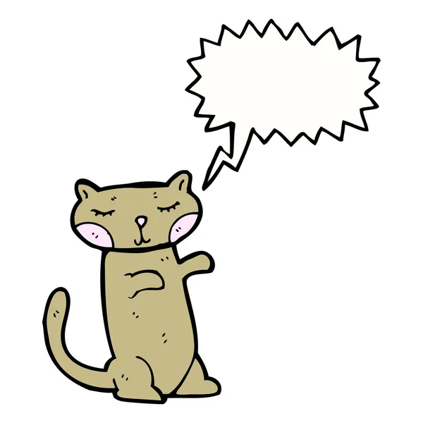Niedliche Katze — Stockvektor