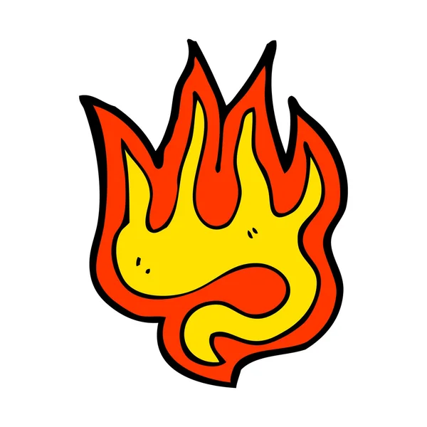 Oheň element — Stockový vektor