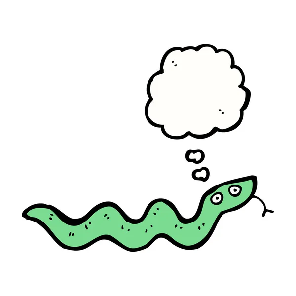Luikerteleva käärme — vektorikuva