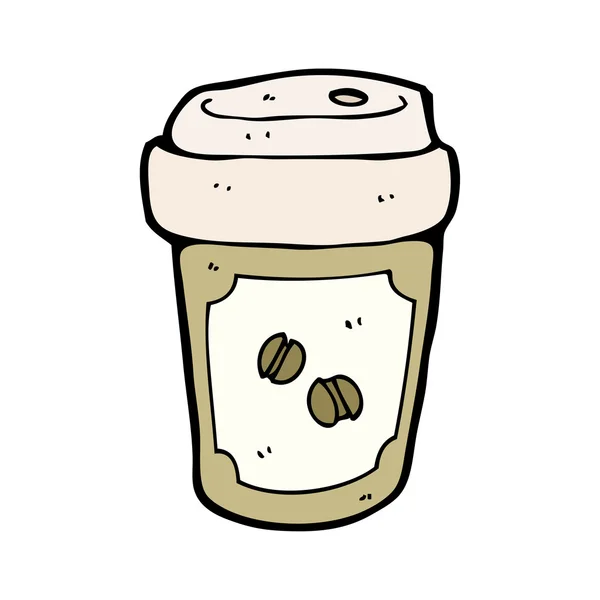 Saca café. — Vector de stock