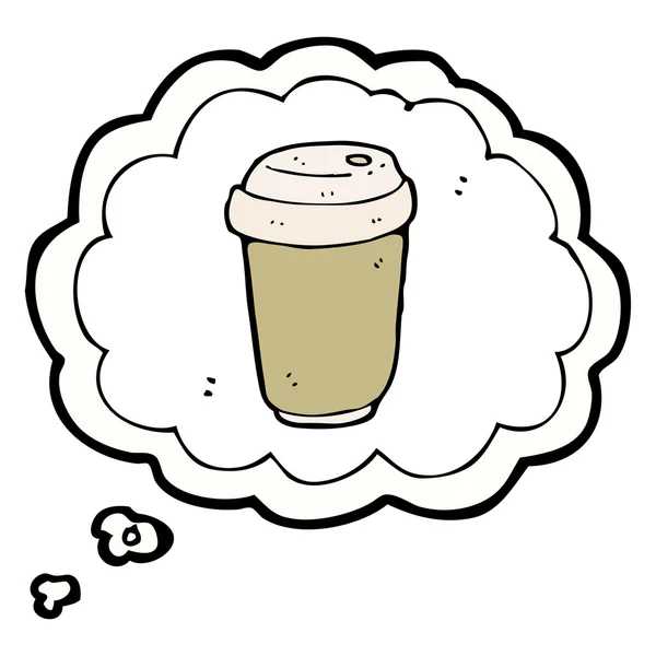 Kaffeedurst — Stockvektor