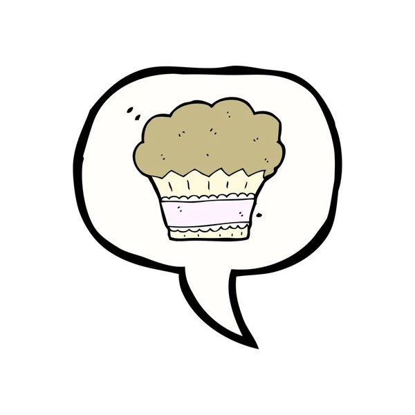 Muffin symbool — Stockvector