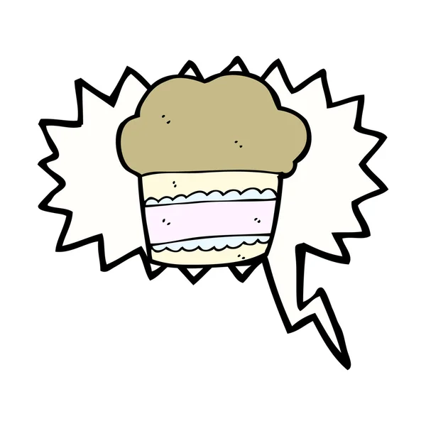 Symbole muffin — Image vectorielle