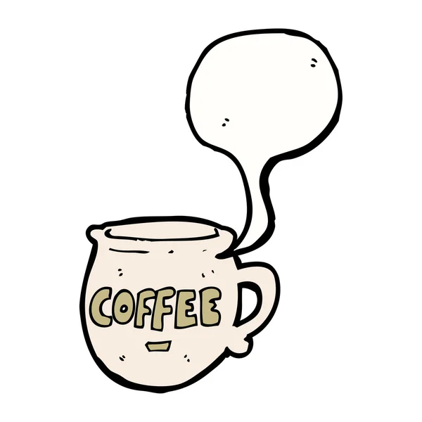 Taza de café — Vector de stock