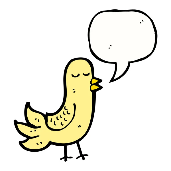 Желтая птица — стоковый вектор