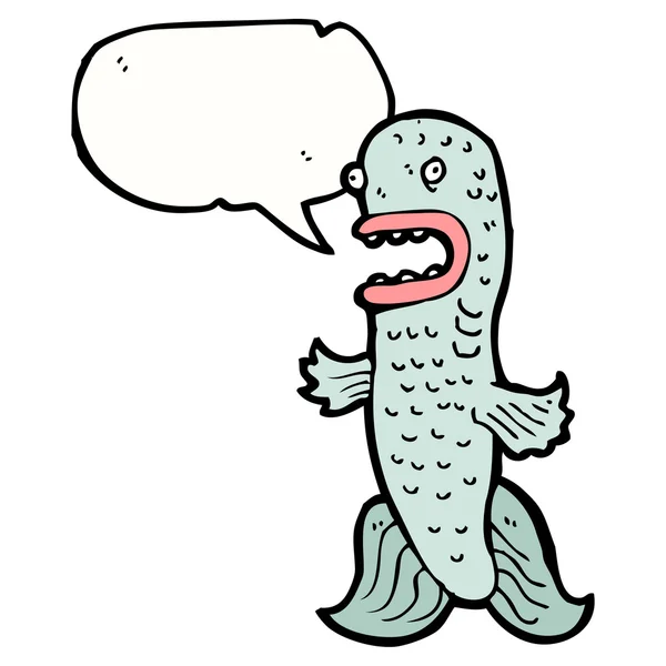 Mluvící ryba — Stockový vektor