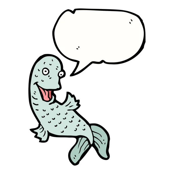 Сміючись риби — стоковий вектор
