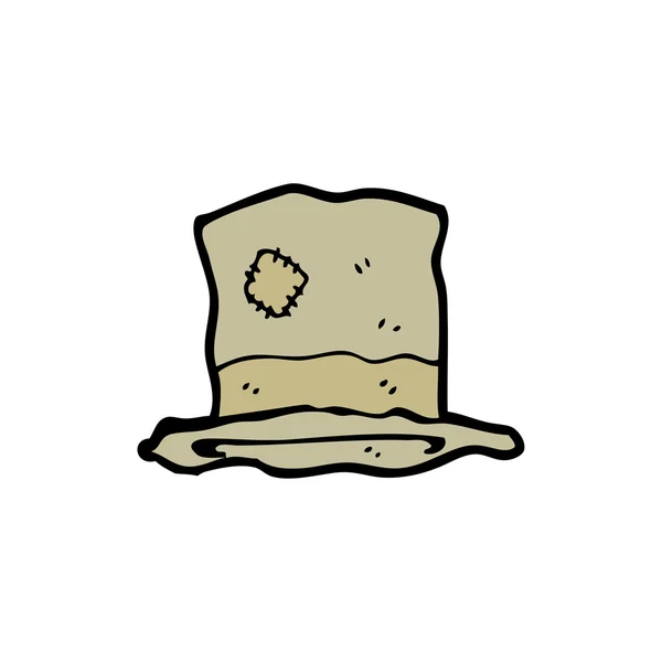 Hobo κορυφή καπέλο — Διανυσματικό Αρχείο