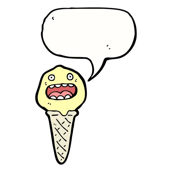 Dondurma külahı — Stok Vektör