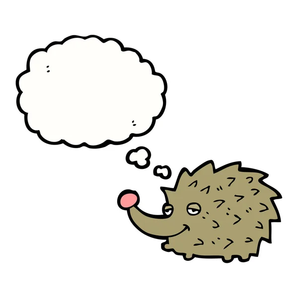 Funny hedgehog — Stock Vector