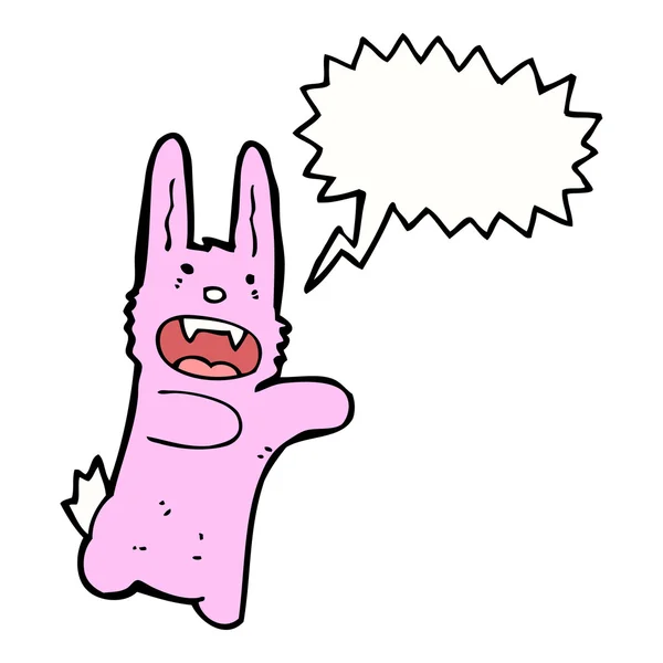 吸血鬼兔 — 图库矢量图片