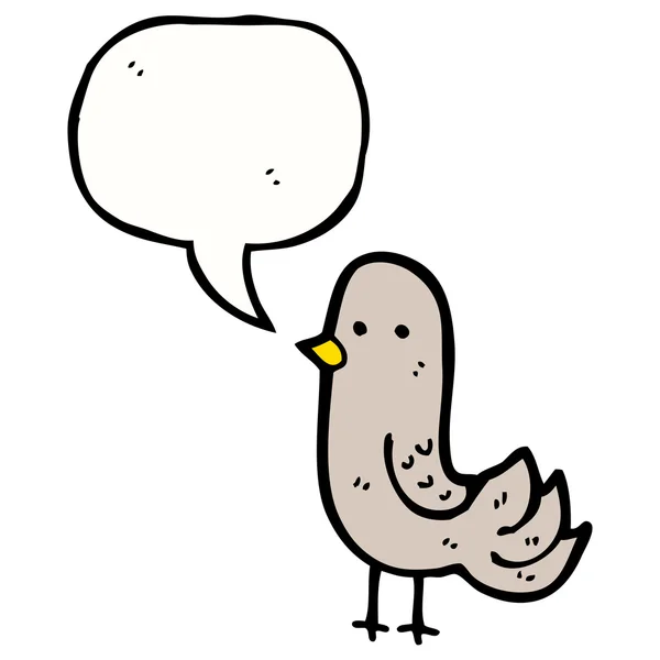 Komik kuş — Stok Vektör