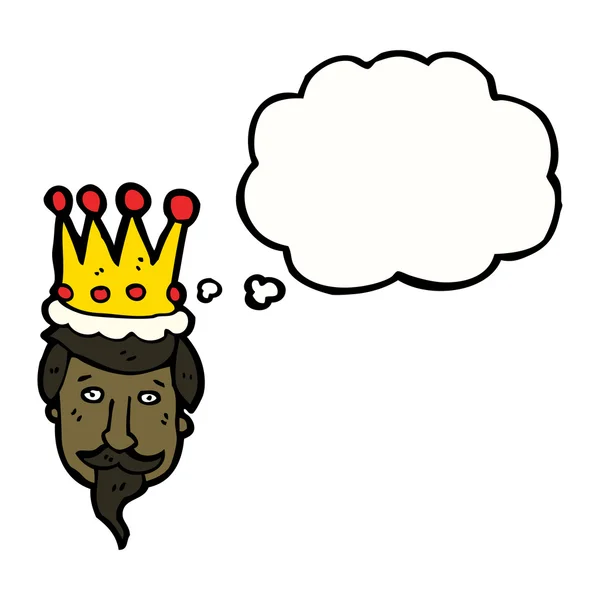 Kralın başını — Stok Vektör