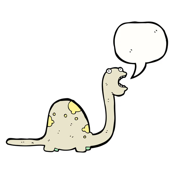 Grappige dinosaur — Stockvector