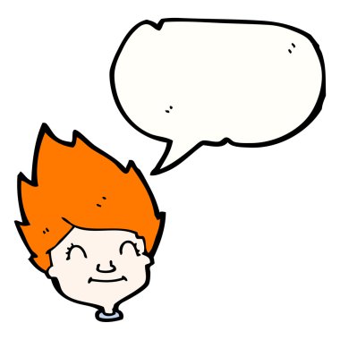 Kızıl saçlı çocuk