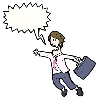 geç iş için iş adamı