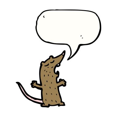 fare ile düşünce balonu