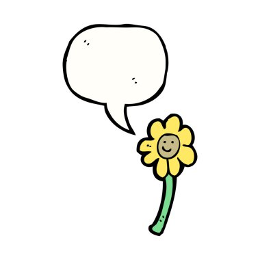 çiçek gülümseyen