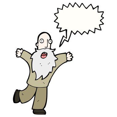 korkmuş yaşlı bir adamım