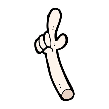 Kolunu yukarı doğru işaret