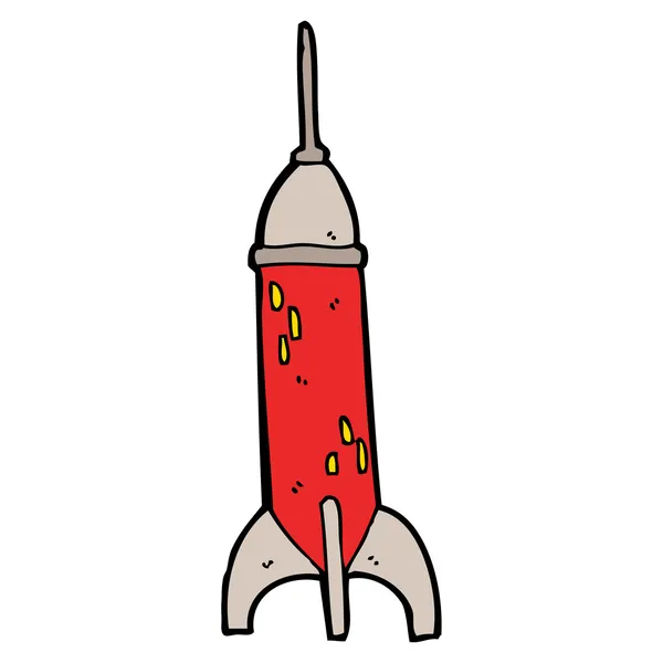 Nave cohete — Vector de stock