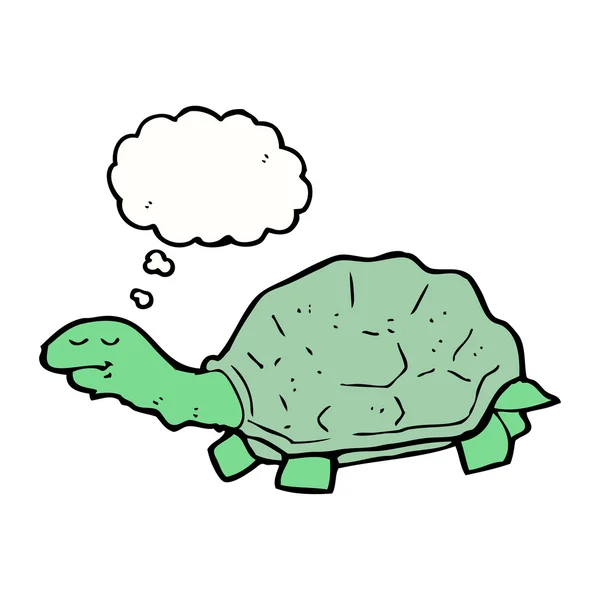 Tortuga lenta — Vector de stock