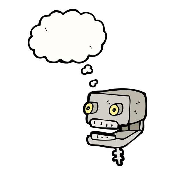 Μιλάμε κεφάλι ρομπότ — Διανυσματικό Αρχείο