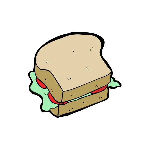 サンドイッチ — ストックベクタ