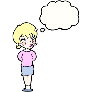 güzel kadın ile konuşma balonu