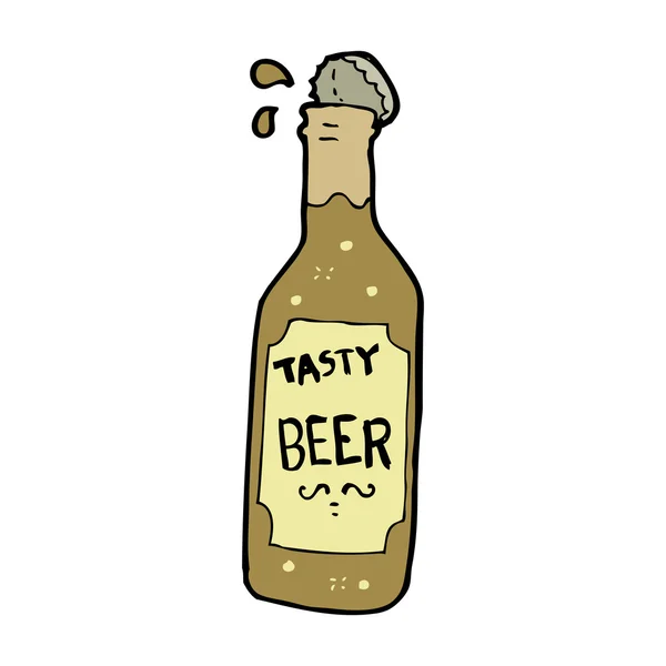 Bière savoureuse — Image vectorielle