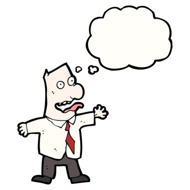 çılgın işadamı karikatür