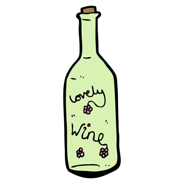 Charmant vin — Image vectorielle