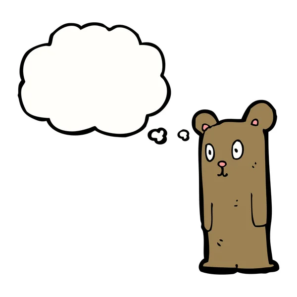 Γελοιογραφία παράξενο χτυπητός αρκούδα — Διανυσματικό Αρχείο