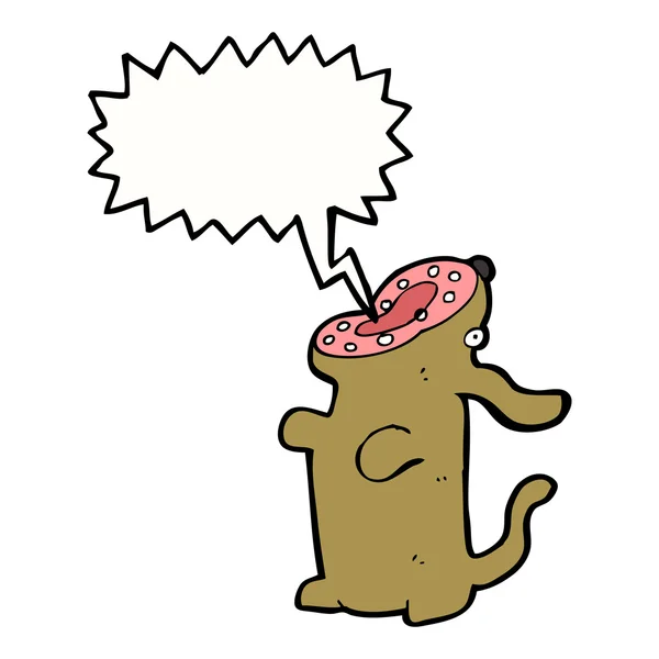 Hond blaffen — Stockvector