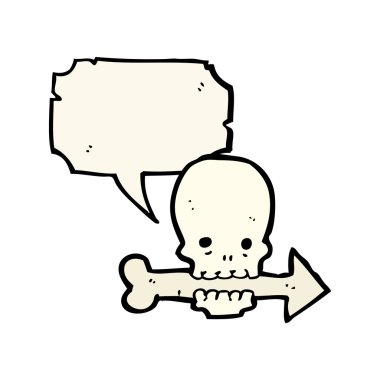 Cadılar Bayramı yön işareti karikatür