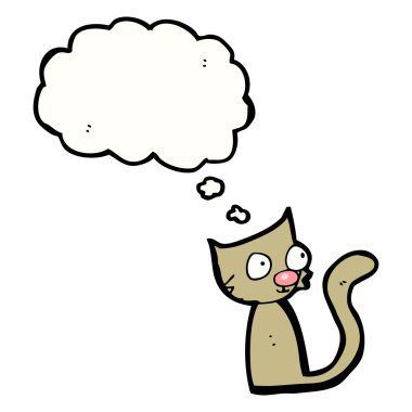 kedi ile konuşma balonu